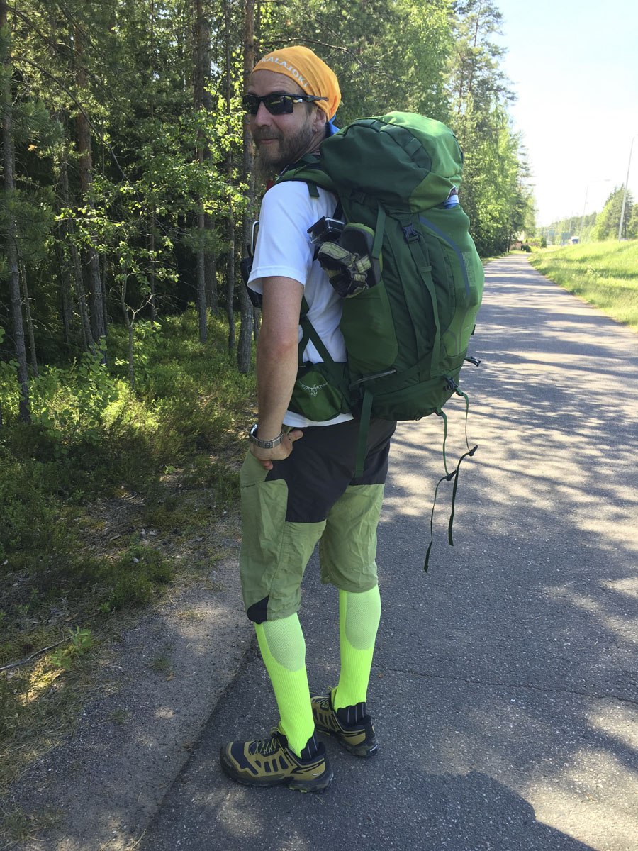 Long Distance Hiking Packing List for spring or summer